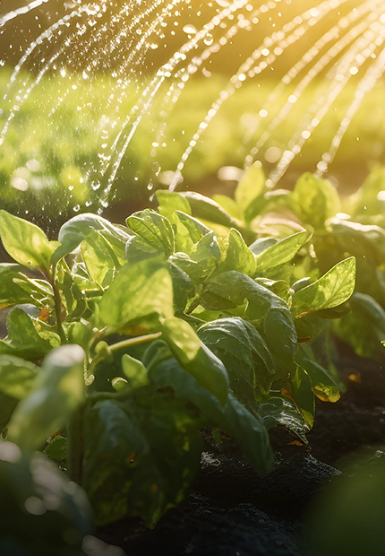Gheorghe Doja, a Romanian watermelon grower, uses Pipelife’s drip irrigation system for efficient watering (photo)